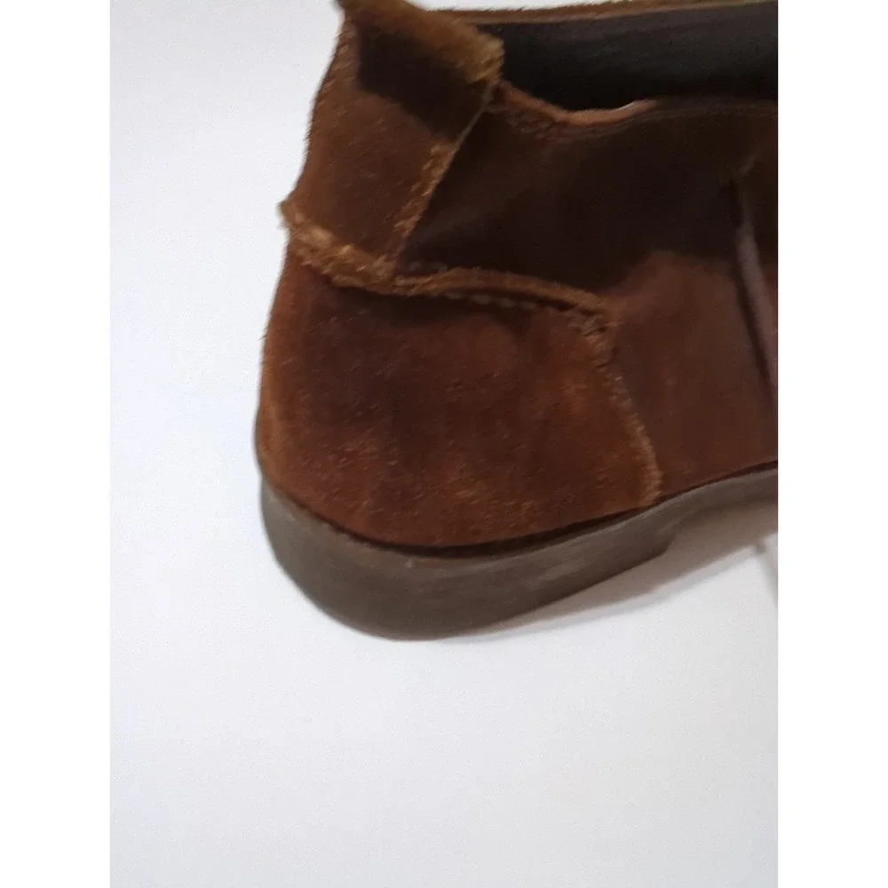 Suede Chukka Boots Brown Men's EU 42 US 9 Quiet Luxury Ankle Desert Boots Casual